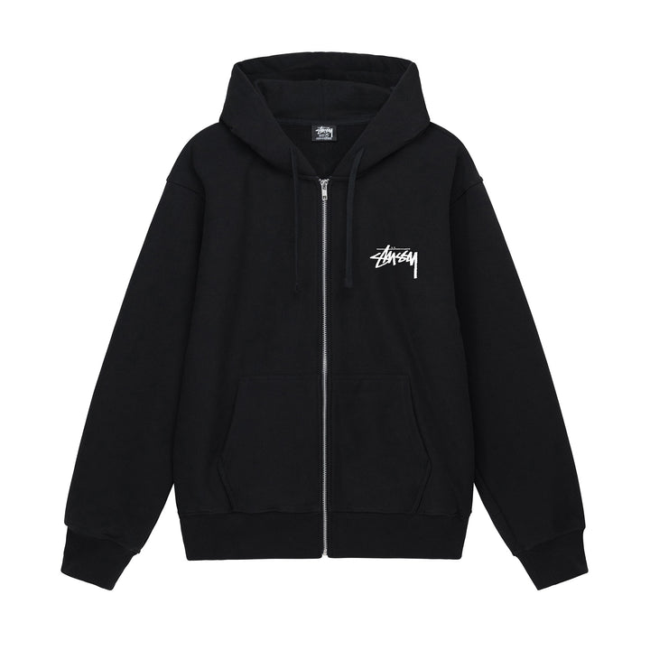 BURNING STOCK ZIP HOODIE-1