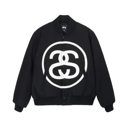 International Stussy Tribe Varsity Jacket-1